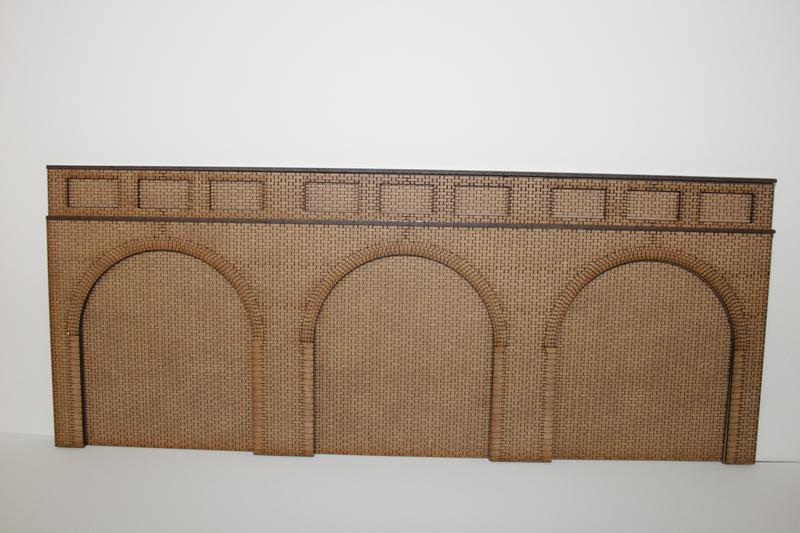 OO GAUGE RETAINING WALL NO1 FINE SCALE